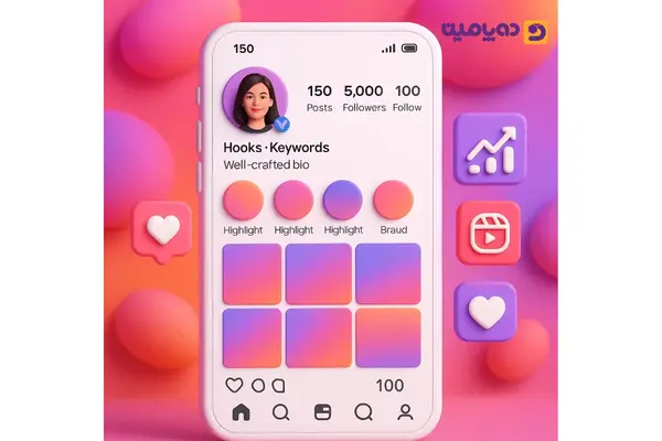 چگونه پیج اینستاگرام خود را حرفه ای کنیم؟ اولین قدم: پروفایل حرفه ای